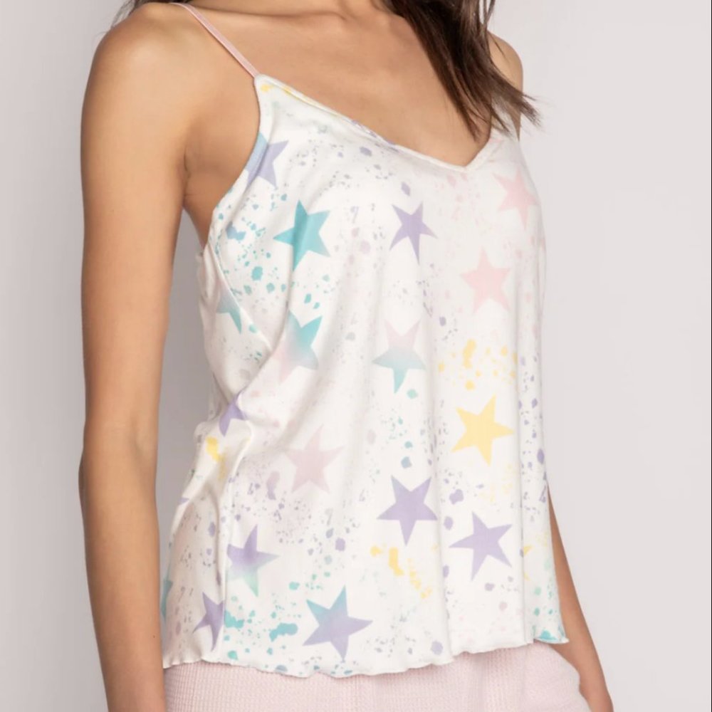 PJ Salvage star splatter cami